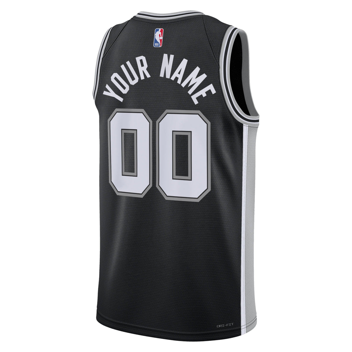 San Antonio Spurs Nike Icon Swingman Jersey - Custom - Unisex product image 3, provided for visual reference and product