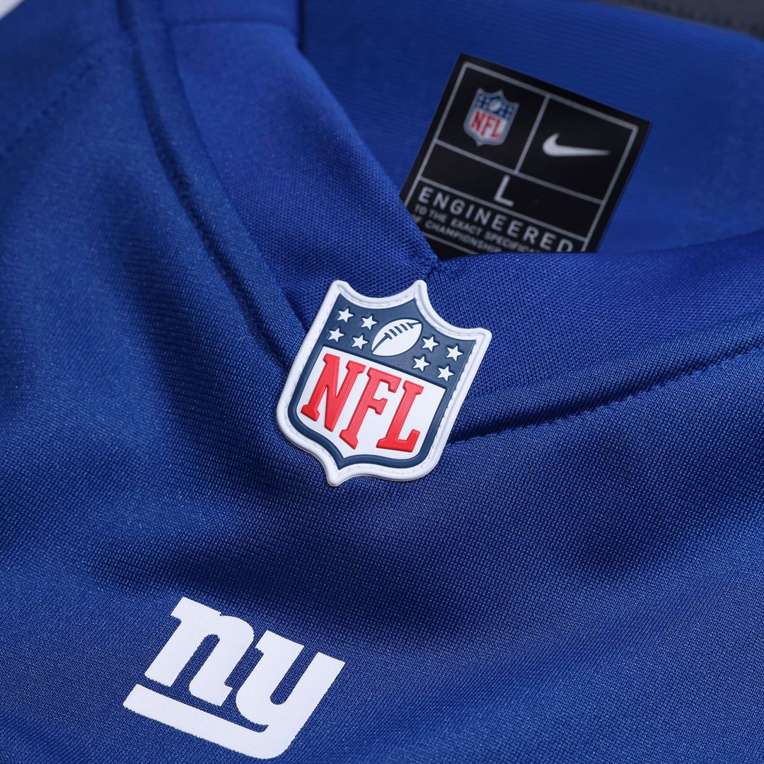 New York Giants Chauncey Golston Nike Royal Team Game Jersey product image 4, provided for visual reference and product