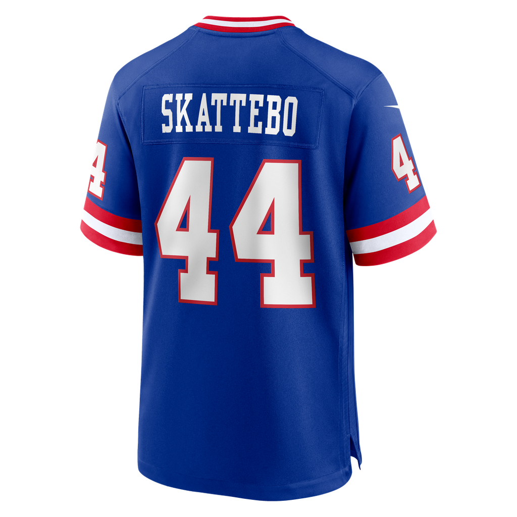 New York Giants Cam Skattebo Nike Royal Alternate 2 Legacy Game Jersey product image 7, provided for visual reference and