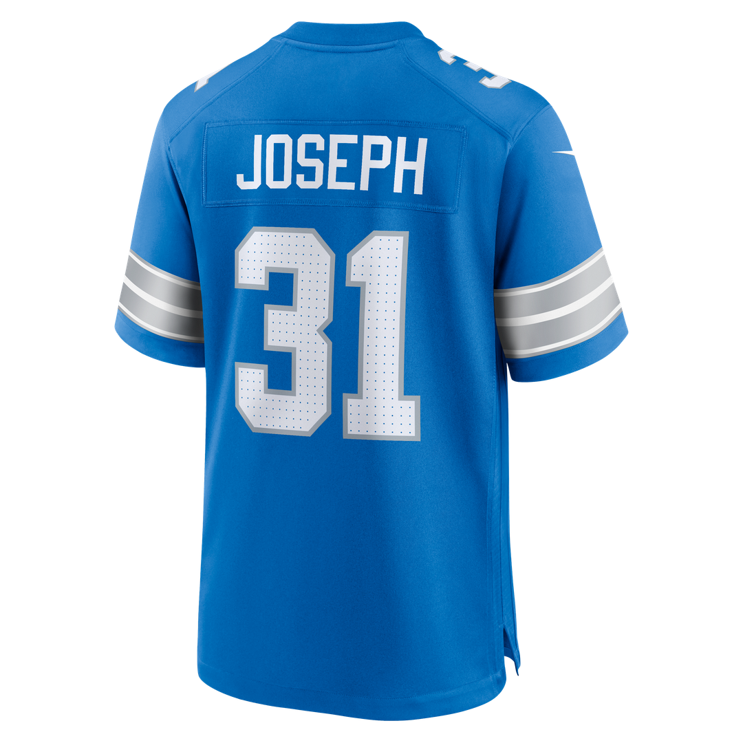 Detroit Lions Kerby Joseph Nike Black Alternate Game Jersey product image 9, provided for visual reference and product