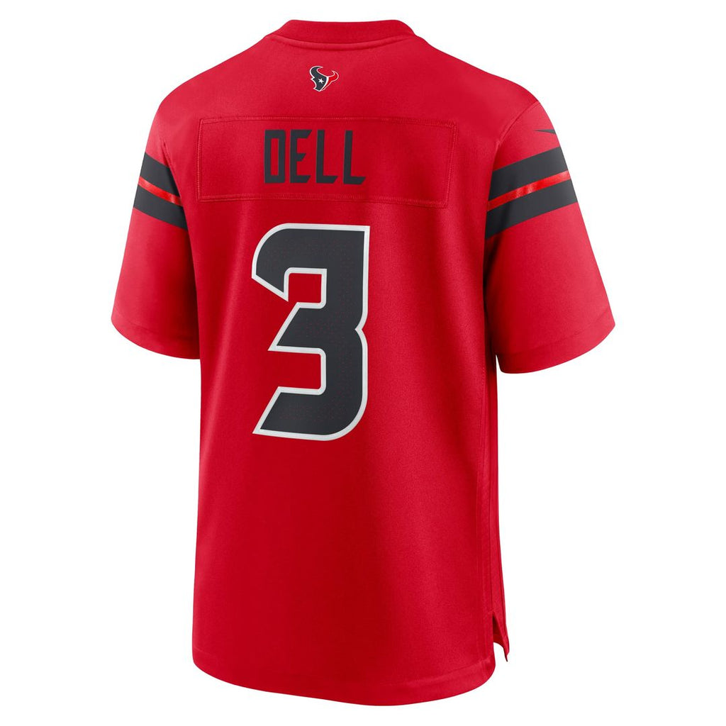 Houston Texans Tank Dell Nike White Game Jersey product image 17, provided for visual reference and product detail review