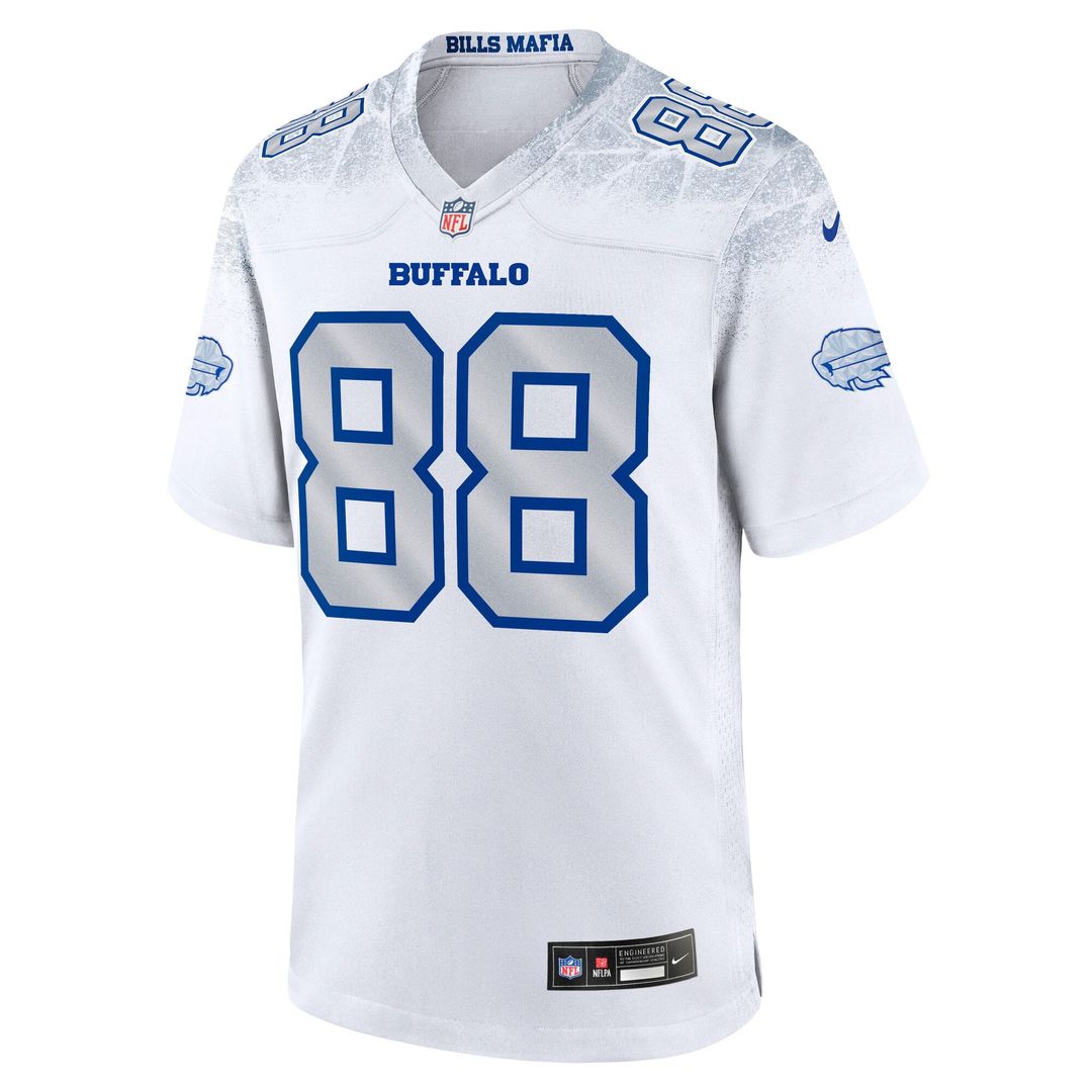 Buffalo Bills Dawson Knox Nike White Rivalries Collection Game Jersey product image 2, provided for visual reference and