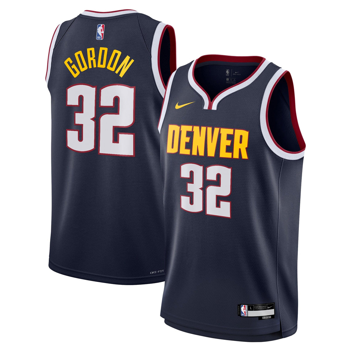 Denver Nuggets Nike Icon Swingman Jersey - Navy - Aaron product image 2