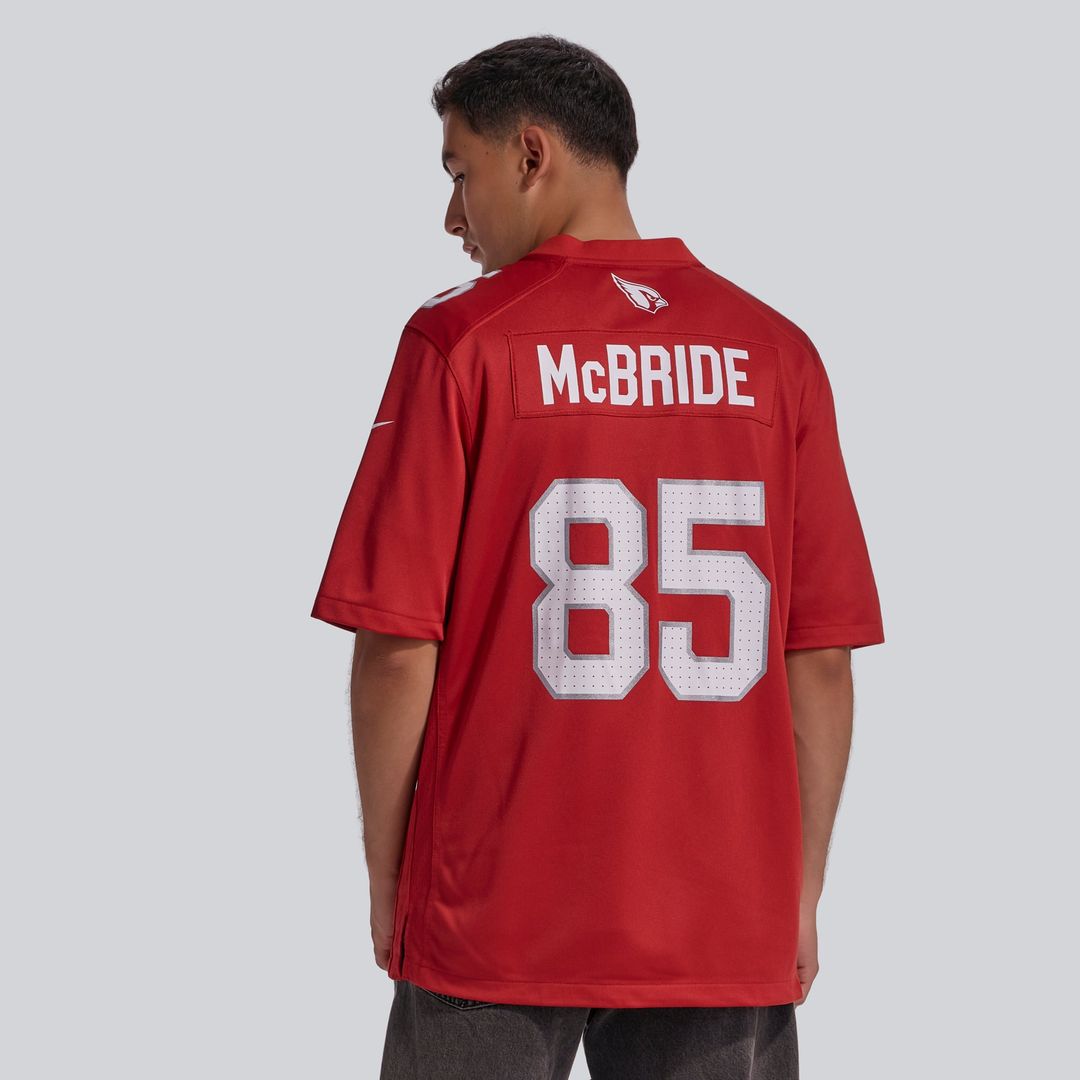Arizona Cardinals Trey McBride Nike Cardinal Game Jersey product image 16, provided for visual reference and product detail