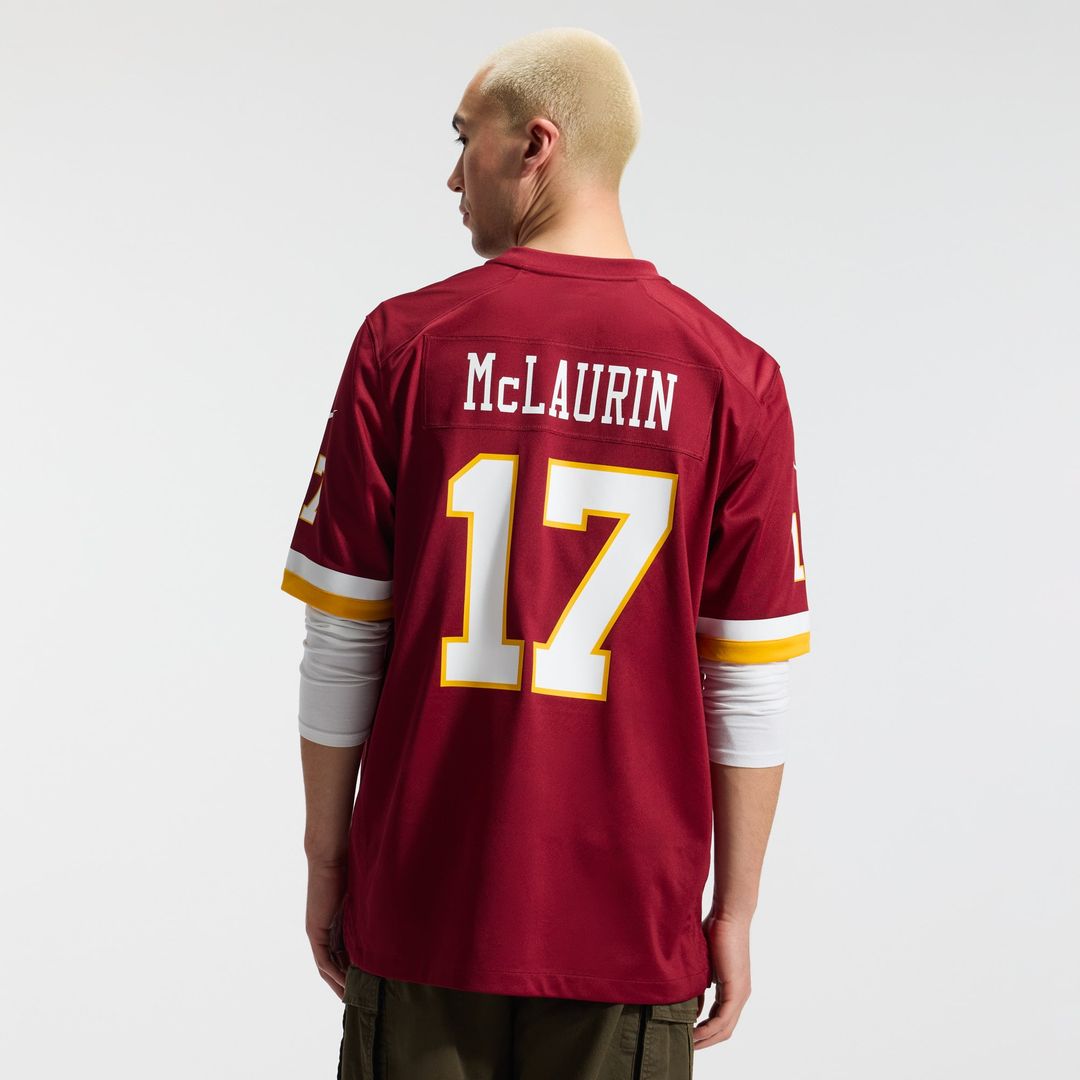 Hail Raiser Washington Commanders Terry McLaurin Nike Black Alternate Game Jersey product image 29, provided for visual
