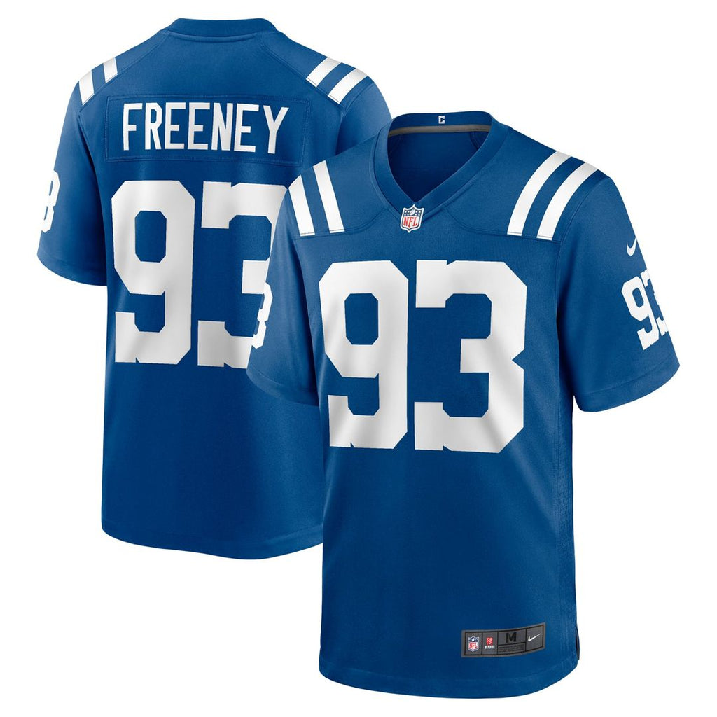 Indianapolis Colts Dwight Freeney Nike Royal Team Retired Player Game Jersey product image 1, provided for visual reference