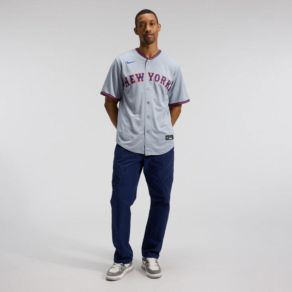 New York Mets Juan Soto Nike Gray Road Replica Jersey product image 19, provided for visual reference and product detail