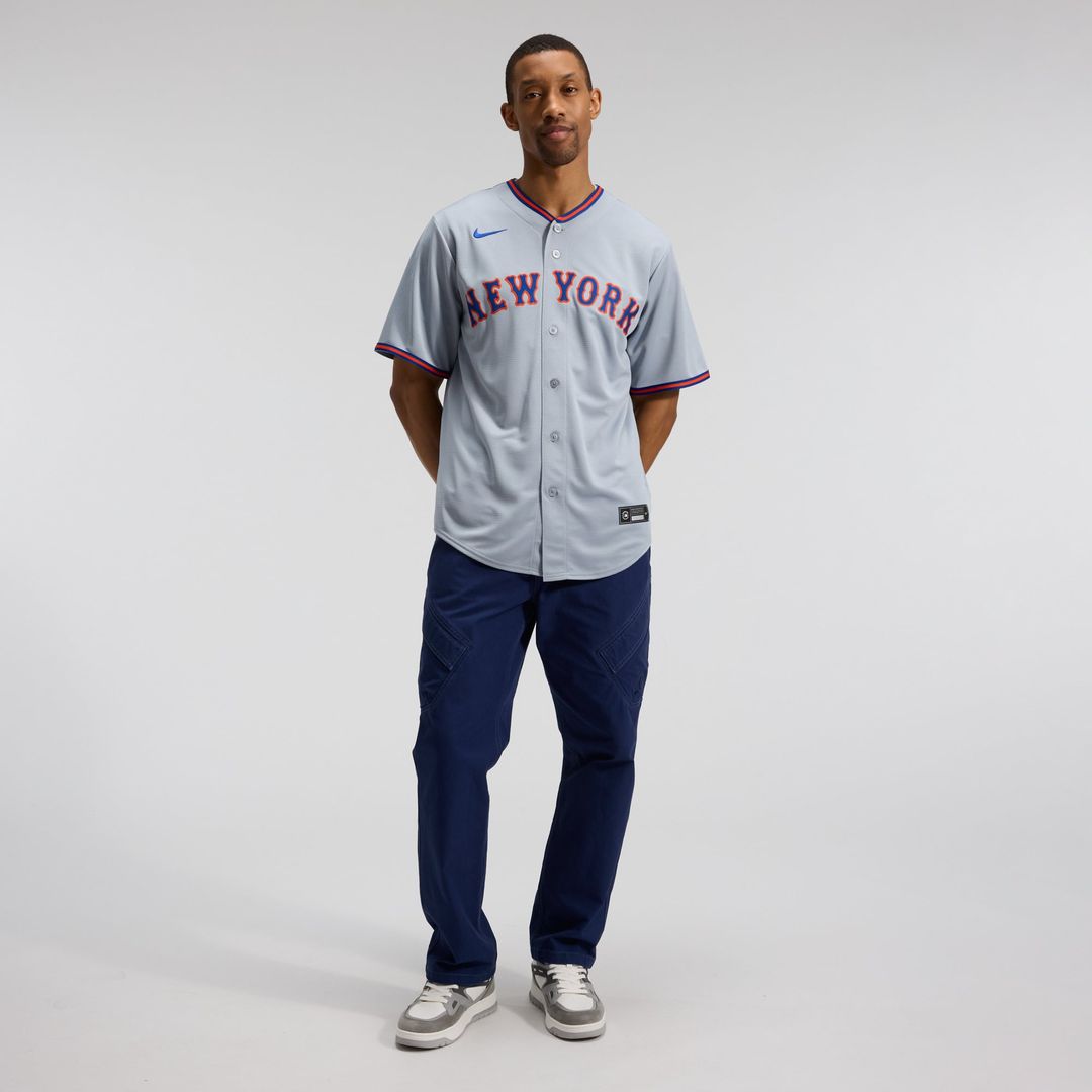 New York Mets Juan Soto Nike Gray Road Replica Jersey product image 19, provided for visual reference and product detail