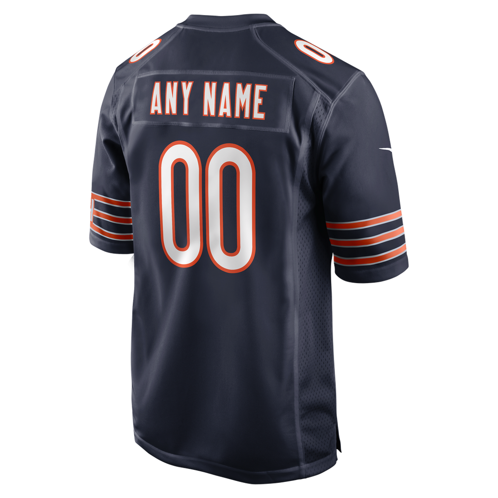 Chicago Bears Nike White Custom Game Jersey product image 9, provided for visual reference and product detail review