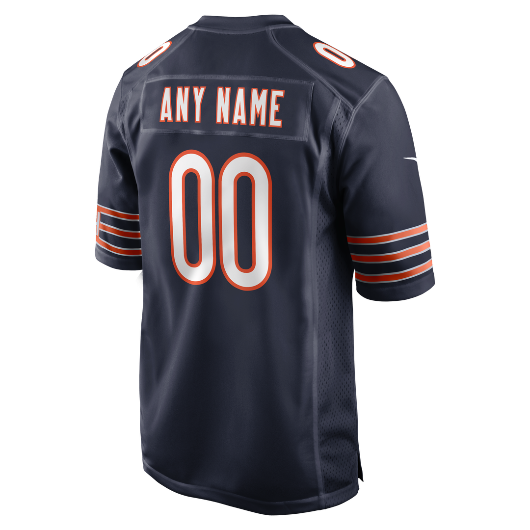 Chicago Bears Nike White Custom Game Jersey product image 9, provided for visual reference and product detail review