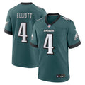Philadelphia Eagles Jake Elliott Nike Midnight Green Team Game Jersey product image 1, provided for visual reference and