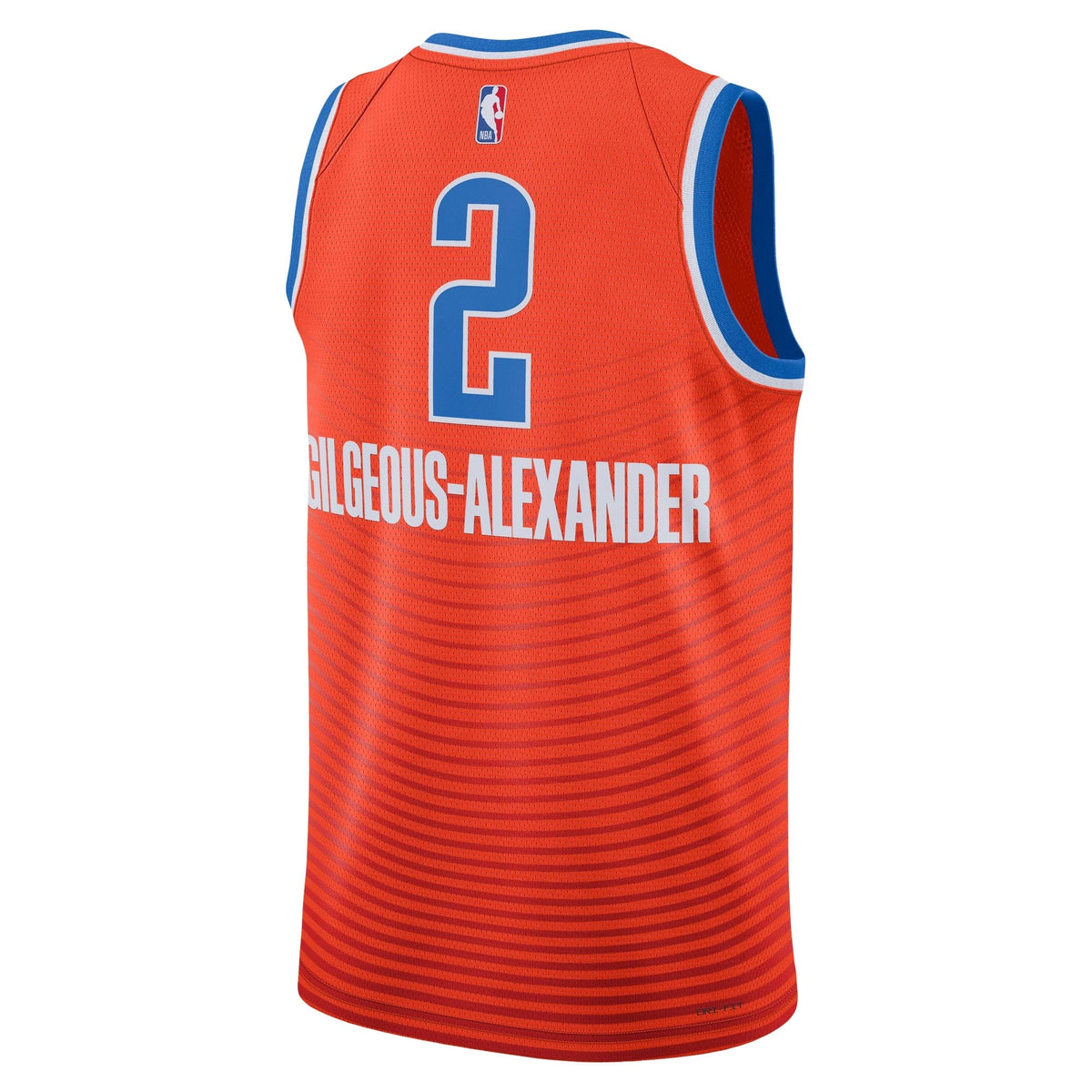 Oklahoma City Thunder Nike Replica Statement Swingman Jersey - Shai Gilgeous-Alexander - Unisex product image 4, provided