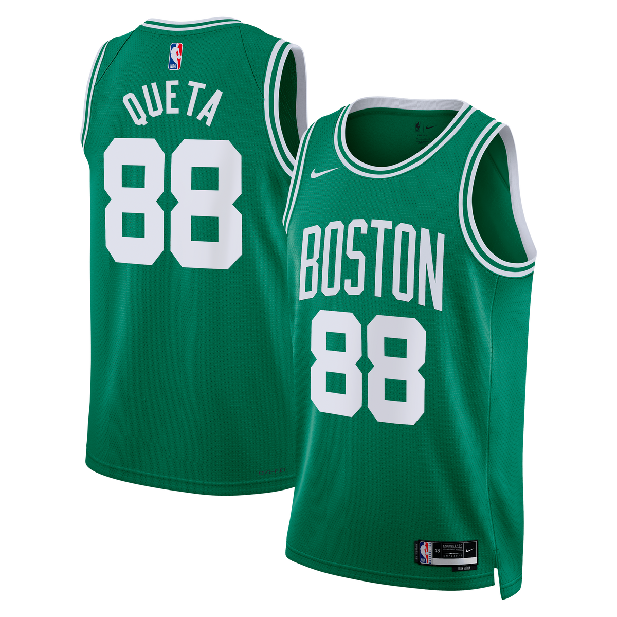 Boston Celtics Nike Icon Edition Swingman Jersey - Kelly product image 2
