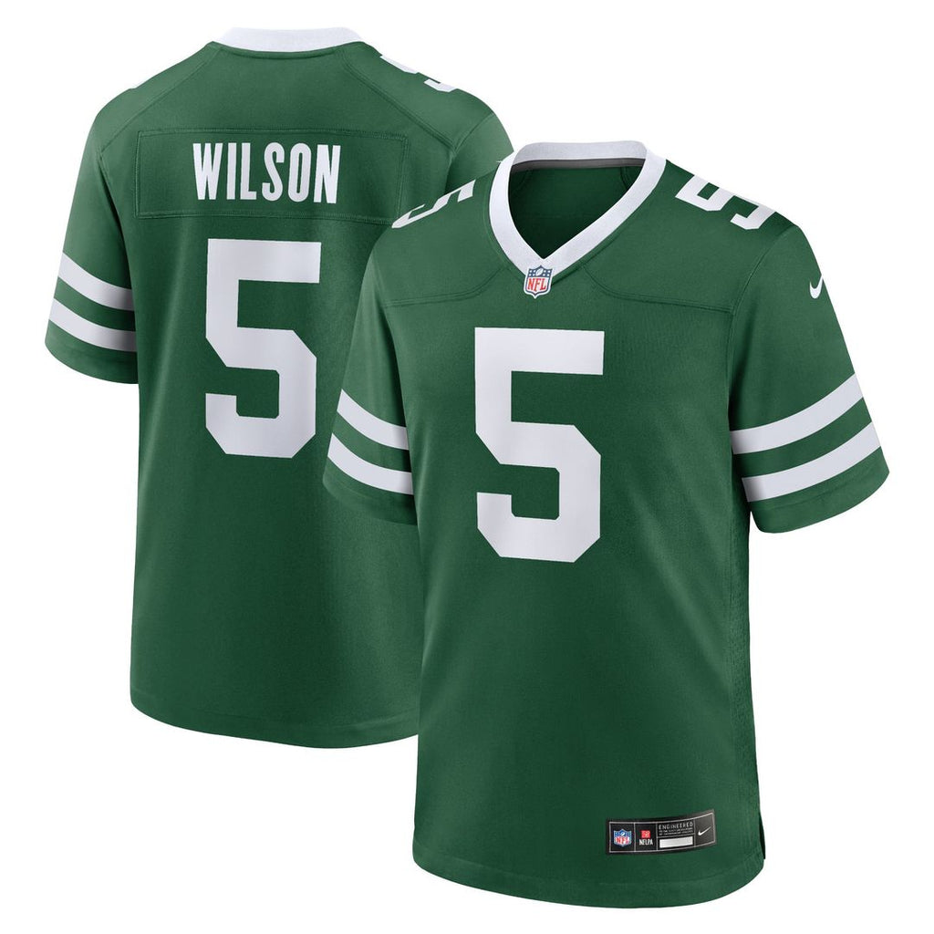 New York Jets Garrett Wilson Nike Legacy White Game Jersey product image 27, provided for visual reference and product