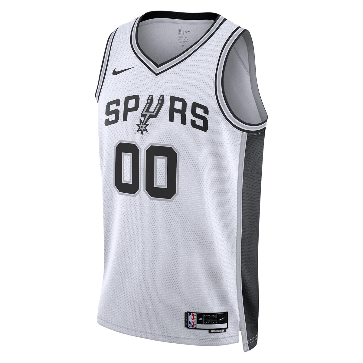 San Antonio Spurs Nike Association Swingman Jersey - Custom - Unisex product image 2, provided for visual reference and