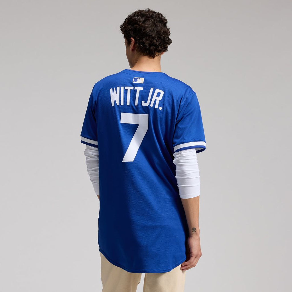 Kansas City Royals Bobby Witt Jr. Nike Royal Alternate 2 Elite Player Jersey product image 14, provided for visual reference