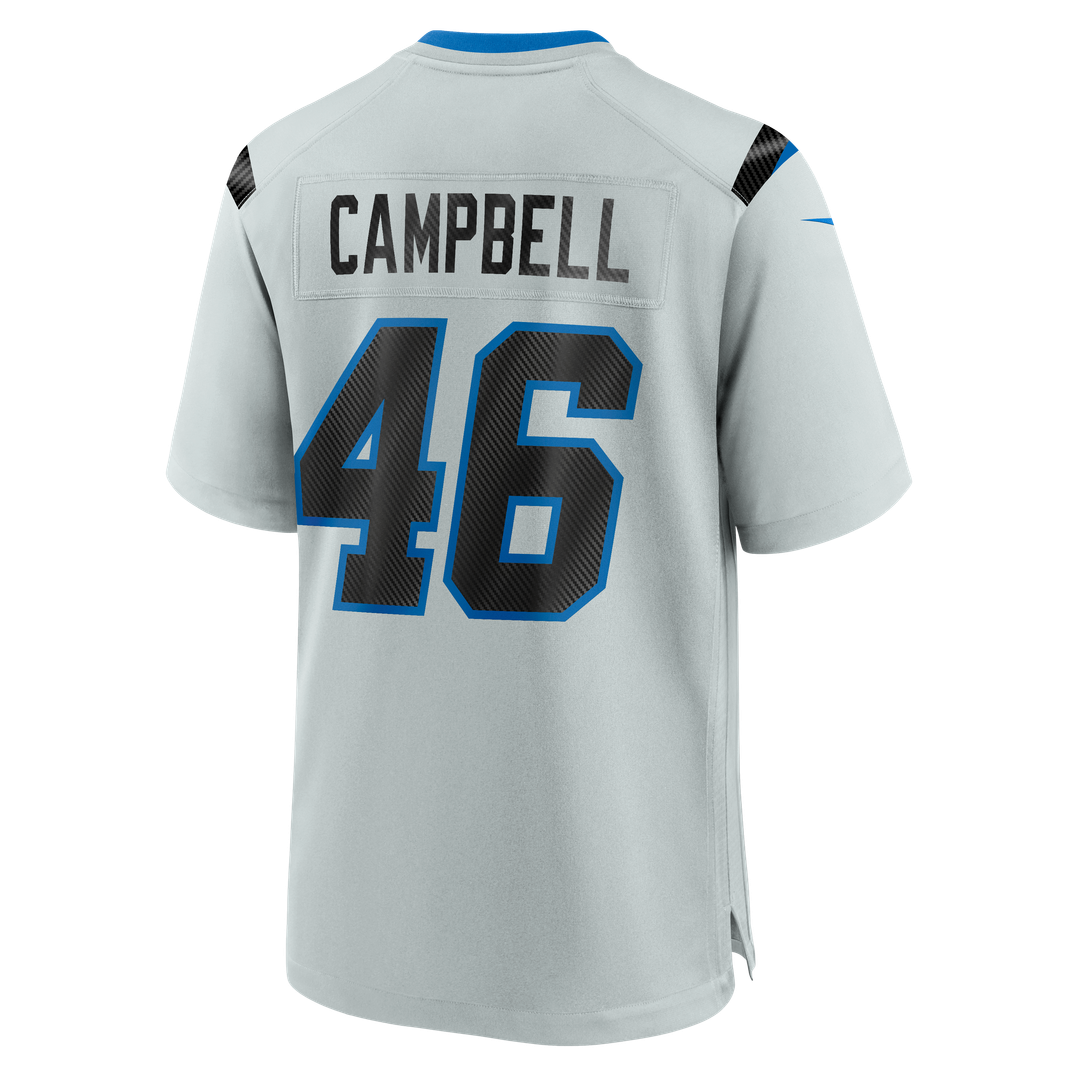 Detroit Lions Jack Campbell Nike Silver 2026 Rivalries Collection Game Jersey product image 3, provided for visual reference