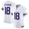 Minnesota Vikings Justin Jefferson Nike White Alternate Vapor F.U.S.E. Stitched Limited Jersey product image 1, provided for
