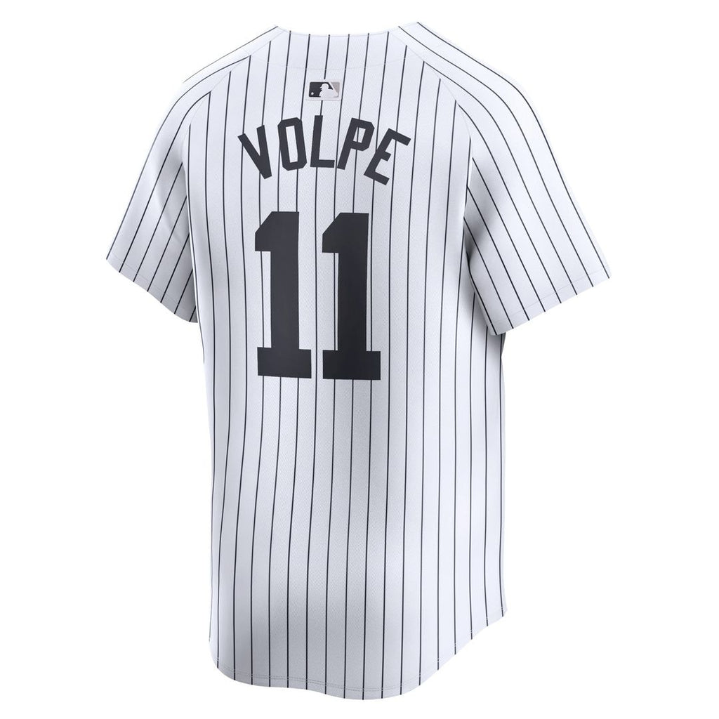 New York Yankees Anthony Volpe Nike White Home Limited Player Jersey product image 6, provided for visual reference and