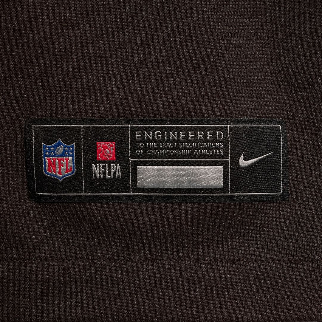 Cleveland Browns Quinshon Judkins Nike Brown Alpha Dawg Game Jersey product image 6, provided for visual reference and