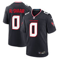 Houston Texans Azeez Al-Shaair Nike Navy Team Game Jersey product image 1, provided for visual reference and product detail