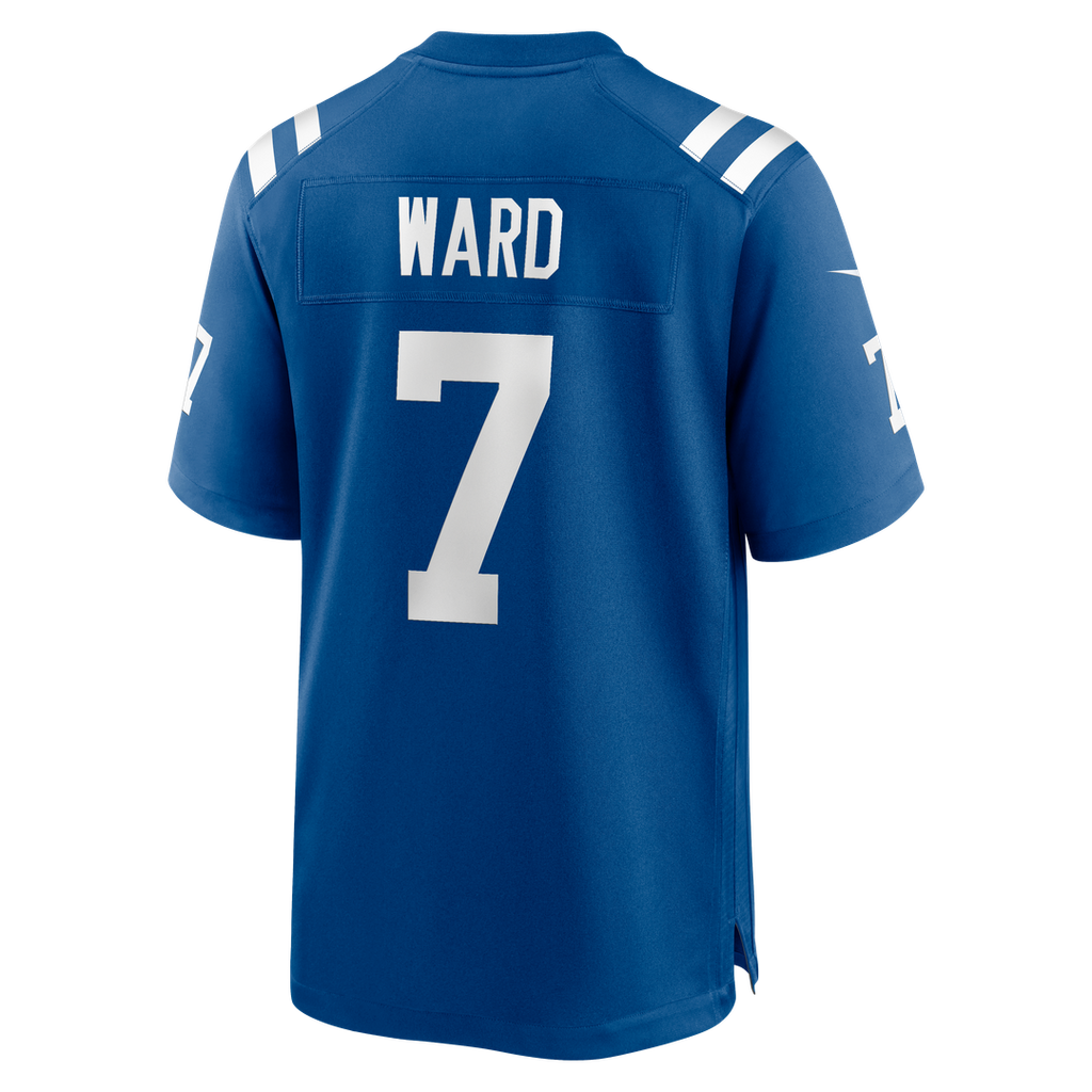 Indianapolis Colts Charvarius Ward Nike Royal Team Game Jersey product image 3, provided for visual reference and product