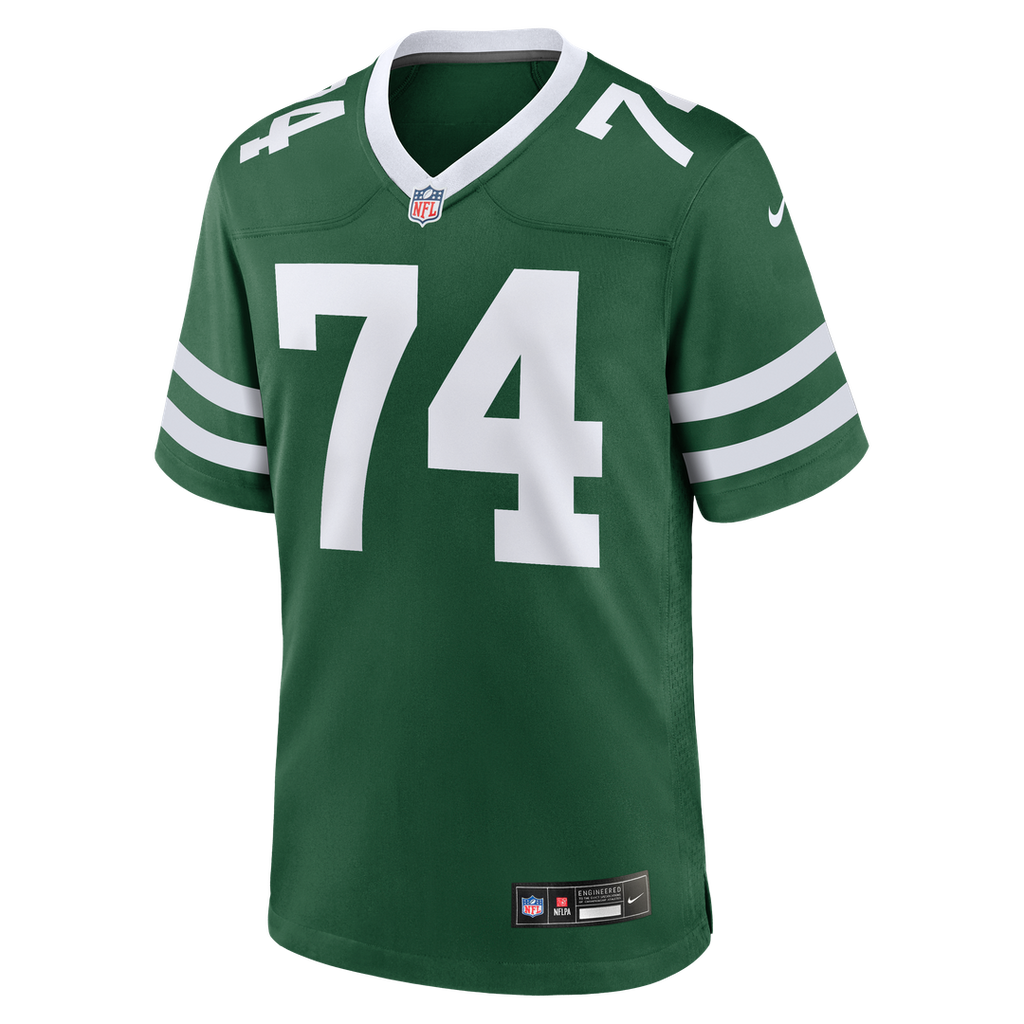 New York Jets Olu Fashanu Nike Gotham Green Player Game Jersey product image 2, provided for visual reference and product