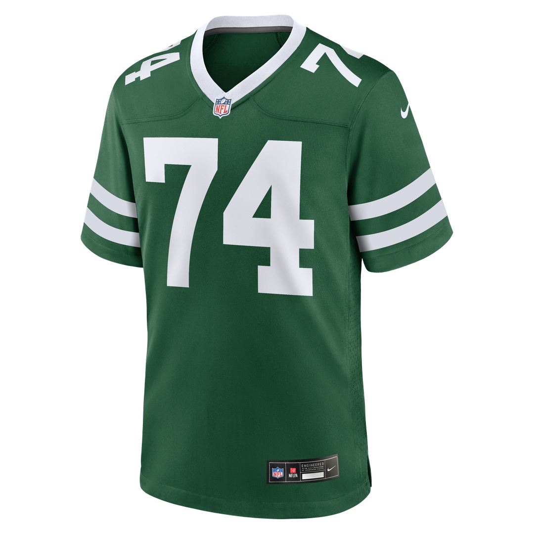 New York Jets Olu Fashanu Nike Gotham Green Player Game Jersey product image 2, provided for visual reference and product