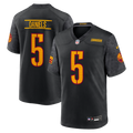 Washington Commanders Jayden Daniels Nike Black Alternate Game Player Jersey product image 1, provided for visual reference