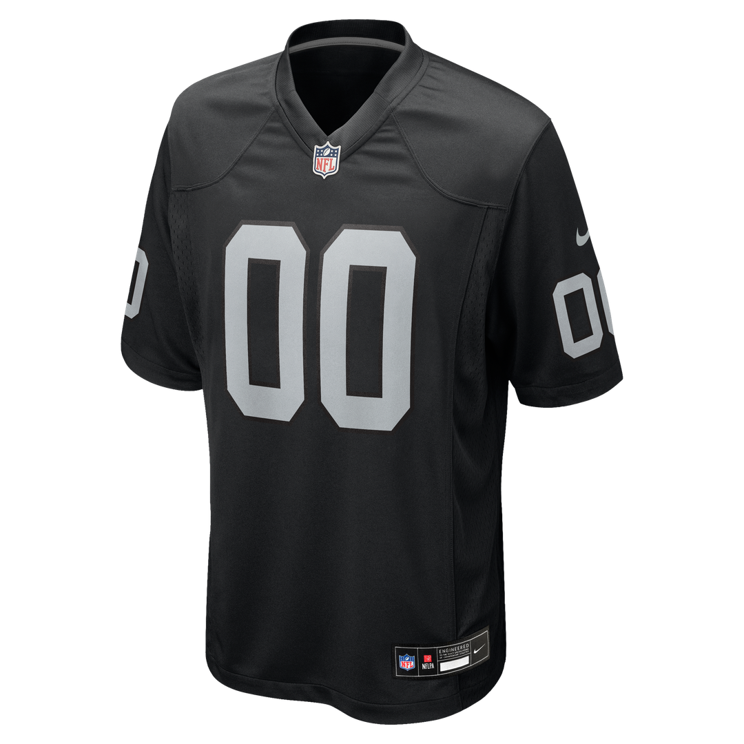 Las Vegas Raiders Jim Otto Nike Black Game Retired Player Jersey product image 2, provided for visual reference and product