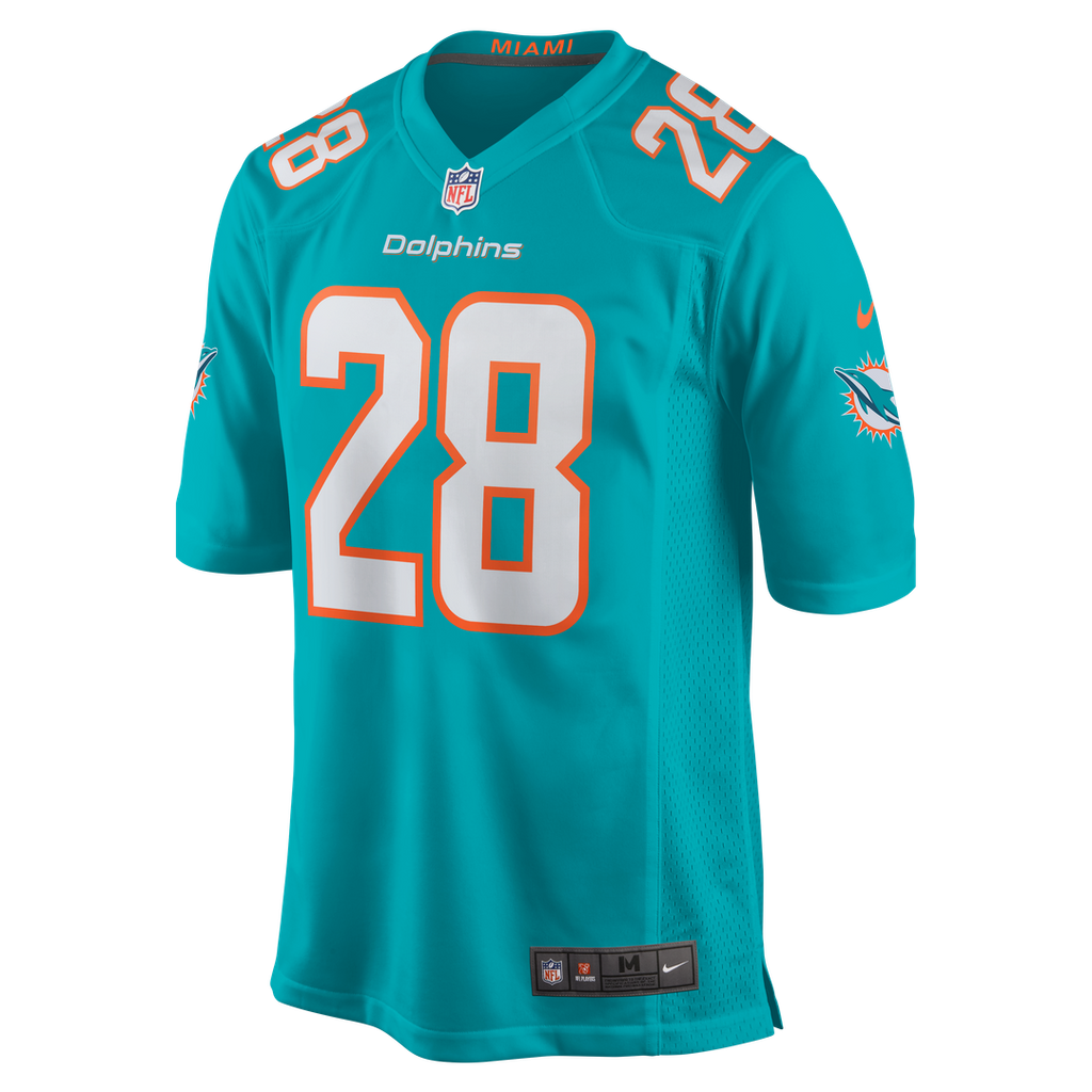 Miami Dolphins De'Von Achane Nike Aqua Player Game Jersey product image 6, provided for visual reference and product detail