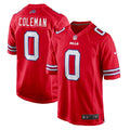 Buffalo Bills Keon Coleman Nike Red Alternate Game Jersey product image 1, provided for visual reference and product detail