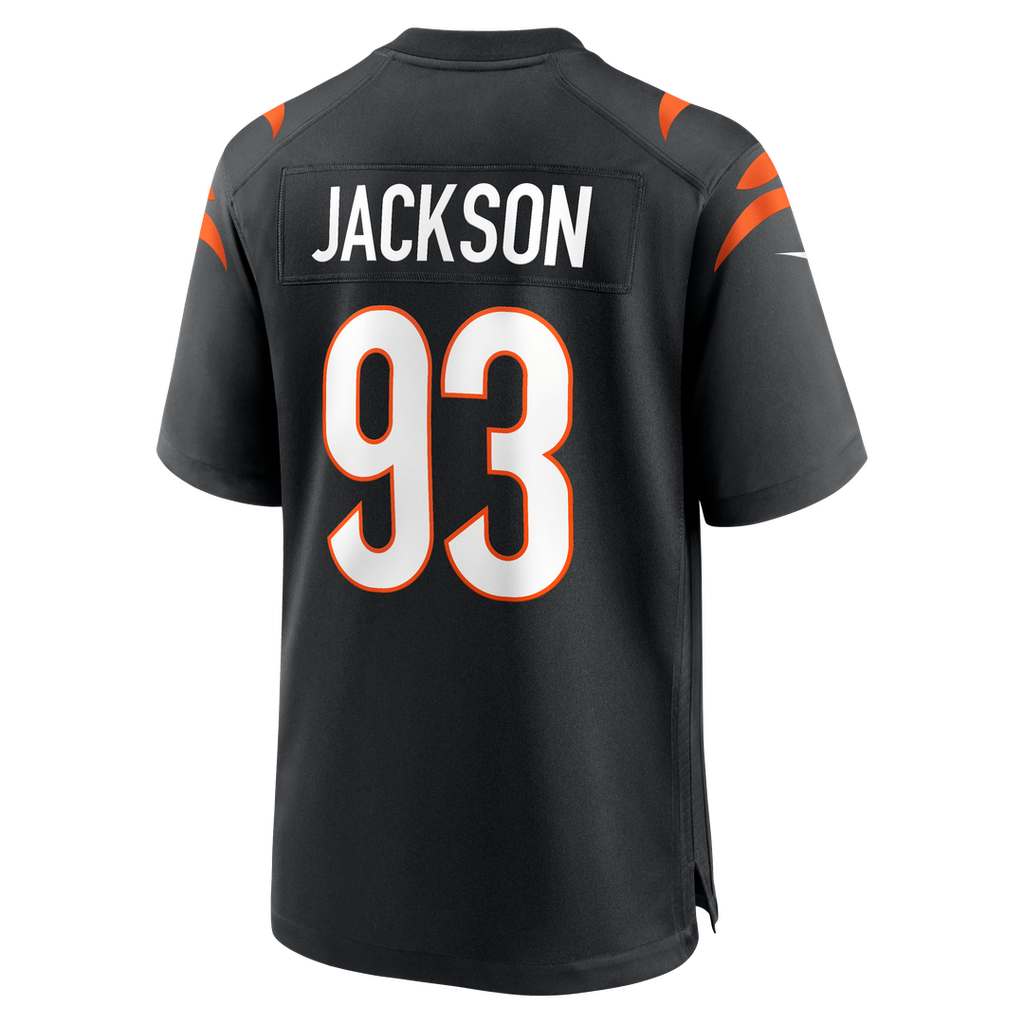 Cincinnati Bengals McKinnley Jackson Nike Black Game Jersey product image 3, provided for visual reference and product