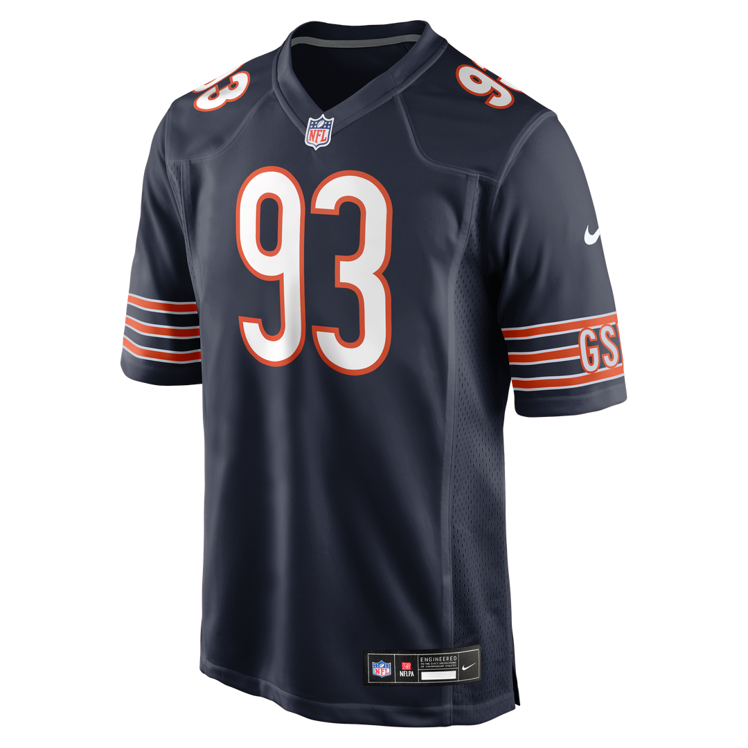 Chicago Bears Kentavius Street Nike Navy Team Game Jersey product image 2, provided for visual reference and product detail