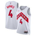 Toronto Raptors Nike Association Edition Swingman Jersey - White - Scottie Barnes - Unisex product image 1, provided for