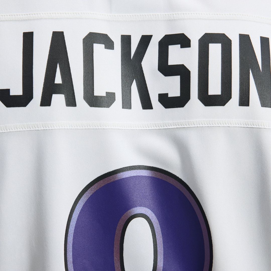Baltimore Ravens Lamar Jackson Nike Purple Alternate Game Jersey product image 20, provided for visual reference and product