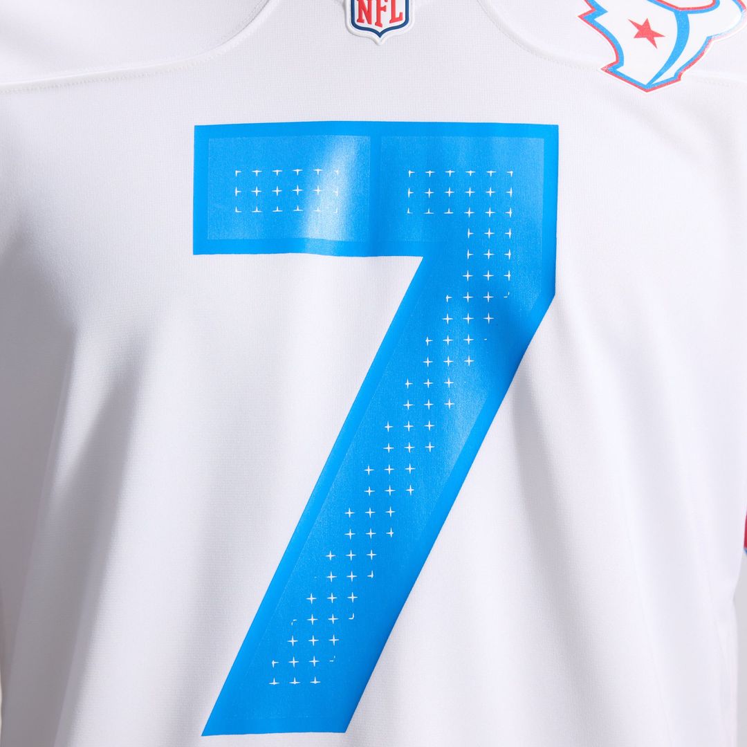 Houston Texans C.J. Stroud Nike White 2026 Rivalries Collection Game Jersey product image 17, provided for visual reference