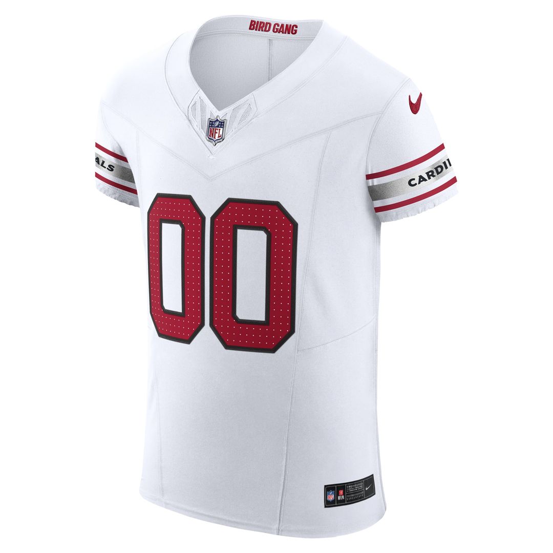 Arizona Cardinals Nike White Vapor F.U.S.E. Elite Custom Jersey product image 2, provided for visual reference and product