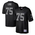 Las Vegas Raiders Howie Long Mitchell & Ness Black Legacy Replica Jersey product image 1, provided for visual reference and