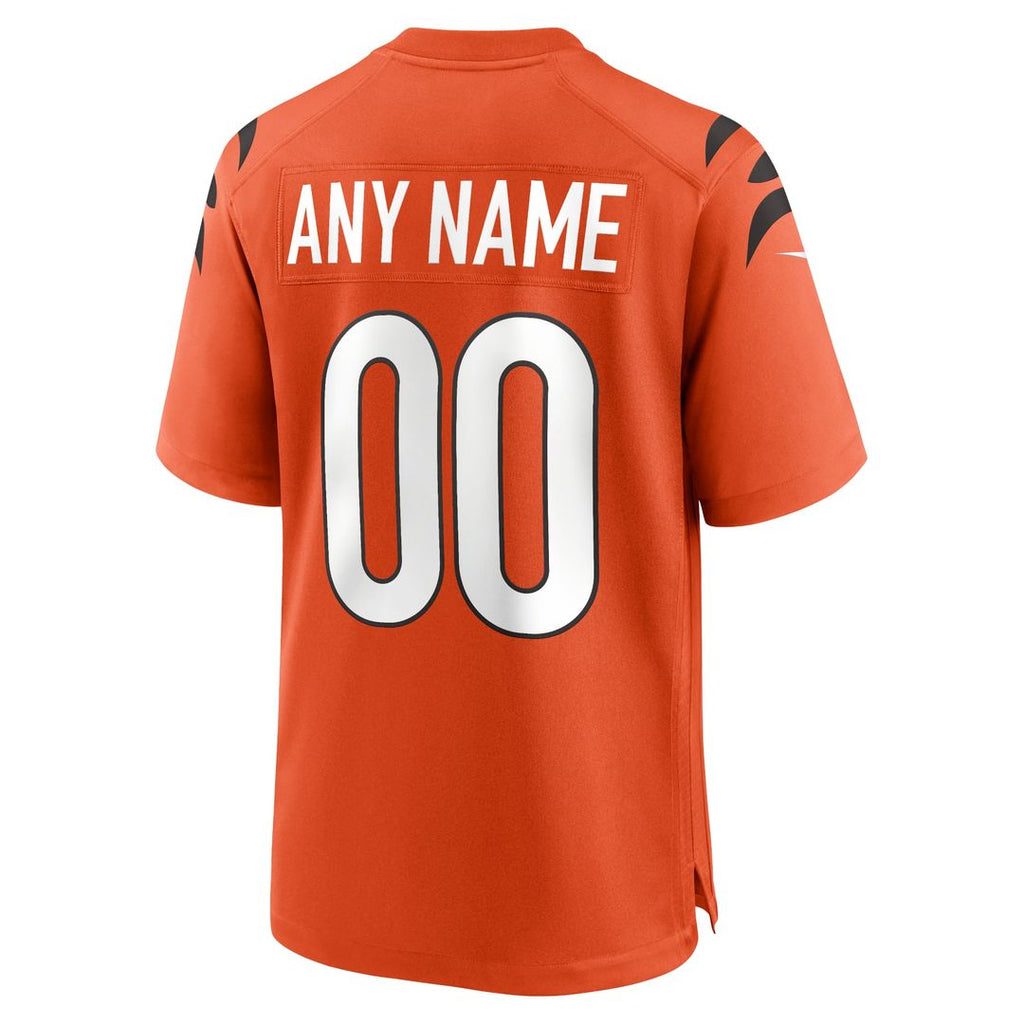 Cincinnati Bengals Nike White Game Custom Jersey product image 9, provided for visual reference and product detail review