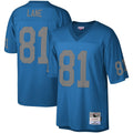 Detroit Lions Richard Lane Mitchell & Ness Blue Legacy Replica Jersey product image 1, provided for visual reference and
