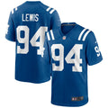 Indianapolis Colts Tyquan Lewis Nike Royal Game Jersey product image 1, provided for visual reference and product detail