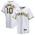 Pittsburgh Pirates Bryan Reynolds Nike White Replica Player Jersey product image 1, provided for visual reference and