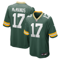 Green Bay Packers Brandon McManus Nike Green Team Game Jersey product image 1, provided for visual reference and product