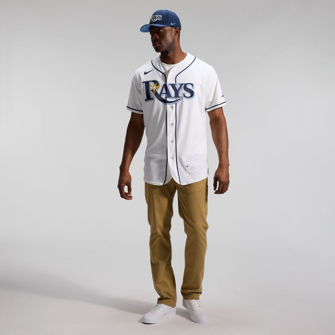 Tampa Bay Rays Nike Light Blue Alternate Authentic Jersey product image 12, provided for visual reference and product detail