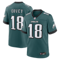 Philadelphia Eagles Britain Covey Nike Midnight Green Team Game Jersey product image 1, provided for visual reference and