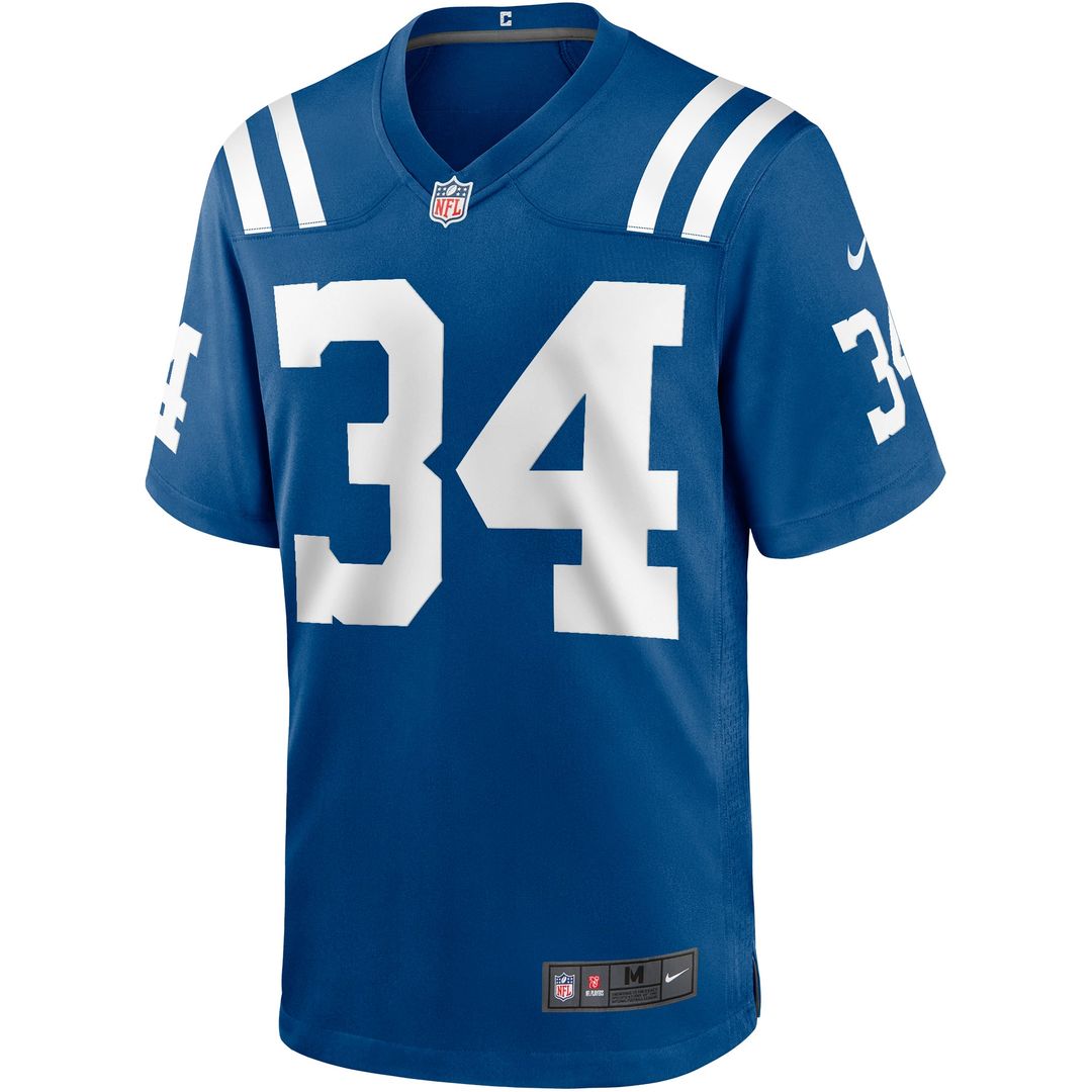 Indianapolis Colts Joe Perry Nike Royal Game Retired Player Jersey product image 2, provided for visual reference and