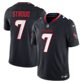 Houston Texans C.J. Stroud Nike Navy Team Vapor F.U.S.E. Stitched Limited Jersey product image 1, provided for visual