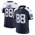 Dallas Cowboys CeeDee Lamb Nike Navy Vapor F.U.S.E. Limited Jersey product image 1, provided for visual reference and