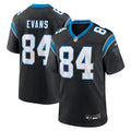 Carolina Panthers Mitchell Evans Nike Black Team Game Jersey product image 1, provided for visual reference and product